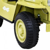 Autko Wojskowe Retro dla dzieci Beżowy + Napęd 4x4 + Pilot + 2 Bagażniki + Wolny Start + MP3 LED Autko Wojskowe Retro dla dzieci Beżowy + Napęd 4x4 + Pilot + 2 Bagażniki + Wolny Start + MP3 LED