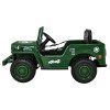 Autko Wojskowe Retro dla dzieci Zielony + Napęd 4x4 + Pilot + 2 Bagażniki + Wolny Start + MP3 LED Autko Wojskowe Retro dla dzieci Zielony + Napęd 4x4 + Pilot + 2 Bagażniki + Wolny Start + MP3 LED
