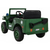 Autko Wojskowe Retro dla dzieci Zielony + Napęd 4x4 + Pilot + 2 Bagażniki + Wolny Start + MP3 LED Autko Wojskowe Retro dla dzieci Zielony + Napęd 4x4 + Pilot + 2 Bagażniki + Wolny Start + MP3 LED