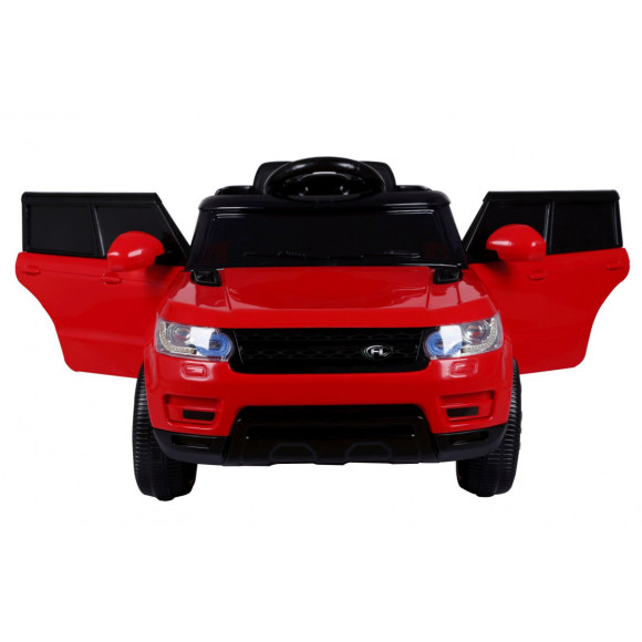 Autko Start Run na akumulator Czerwony + Pilot + Funkcje bezpieczeństwa + MP3 LED