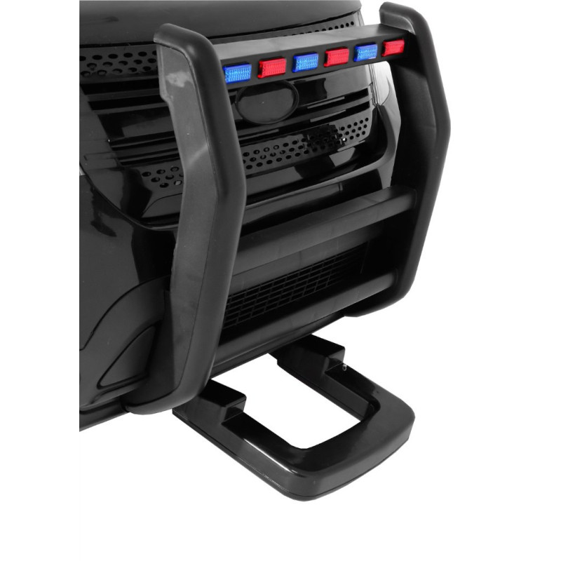 Auto SUV Police na akumulator dla dzieci + Syreny + Światła + Megafon + Pilot + Wolny Start + EVA + Naklejki