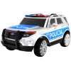 Auto SUV Policja na akumulator dla dzieci + Syreny + Światła + Megafon + Pilot + Wolny Start + EVA + Naklejki