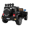 Auto Terenowe Full Time 4WD dla dzieci Czarny + Napęd 4x4 + Pilot + Audio LED + Schowek
