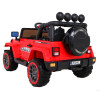Auto Terenowe Full Time 4WD dla dzieci Czerwony + Napęd 4x4 + Pilot + Audio LED + Schowek