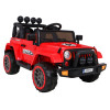 Auto Terenowe Full Time 4WD dla dzieci Czerwony + Napęd 4x4 + Pilot + Audio LED + Schowek