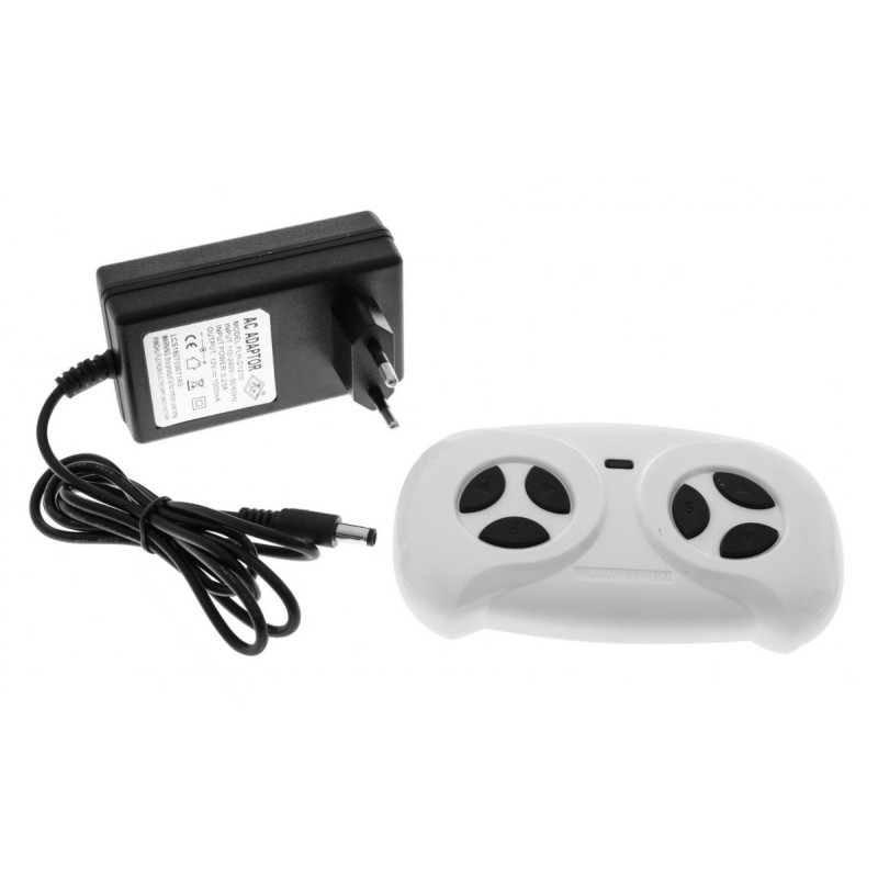 Auto Terenowe Full Time 4WD dla dzieci Czerwony + Napęd 4x4 + Pilot + Audio LED + Schowek
