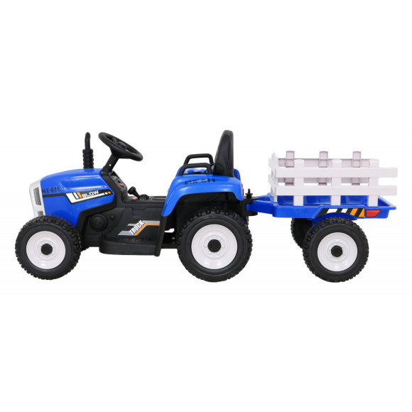 Pojazd Traktor z Przyczepą BLOW Niebieski Pojazd Traktor z Przyczepą BLOW Niebieski