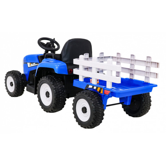 Pojazd Traktor z Przyczepą BLOW Niebieski Pojazd Traktor z Przyczepą BLOW Niebieski
