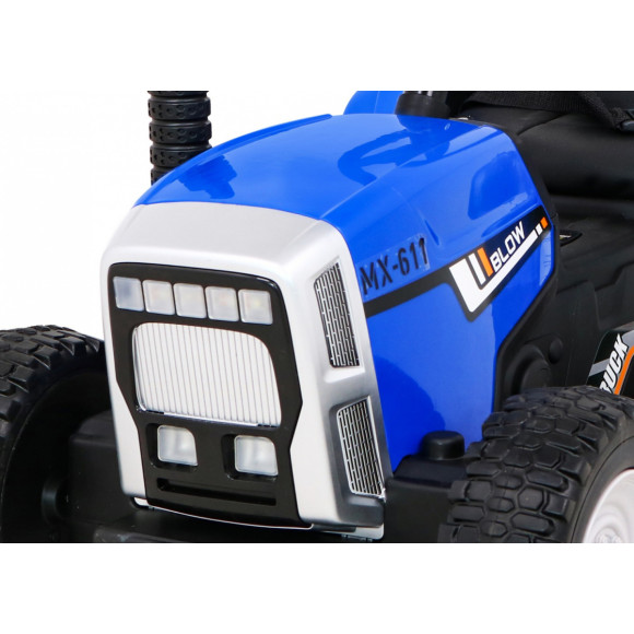 Pojazd Traktor z Przyczepą BLOW Niebieski Pojazd Traktor z Przyczepą BLOW Niebieski