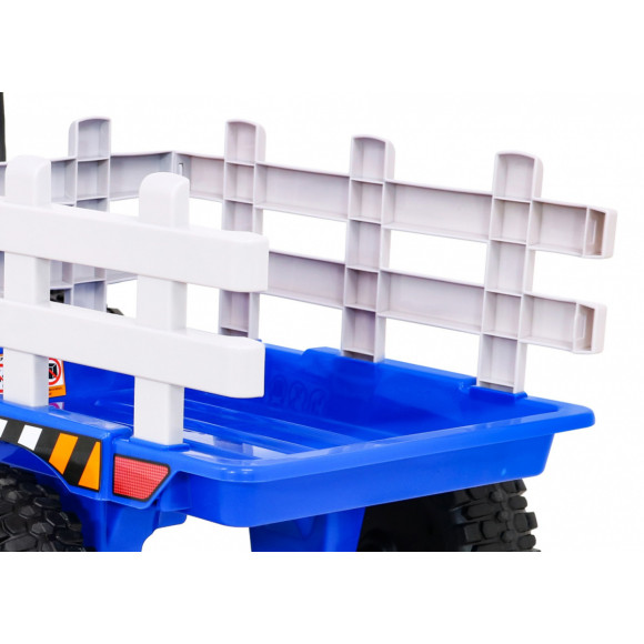 Pojazd Traktor z Przyczepą BLOW Niebieski Pojazd Traktor z Przyczepą BLOW Niebieski