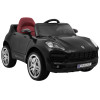 Autko Turbo-S na akumulator dla dzieci Czarny + Pilot + Wolny Start + Koła EVA + Radio MP3