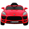 Autko Turbo-S na akumulator dla dzieci Czerwony + Pilot + Wolny Start + Koła EVA + Radio MP3