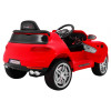 Autko Turbo-S na akumulator dla dzieci Czerwony + Pilot + Wolny Start + Koła EVA + Radio MP3