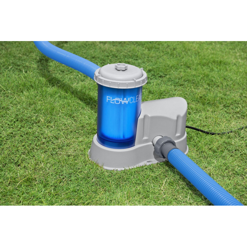 Filtrująca Pompa basenowa FlowClear BESTWAY 5678l/h + Wymienny filtr III