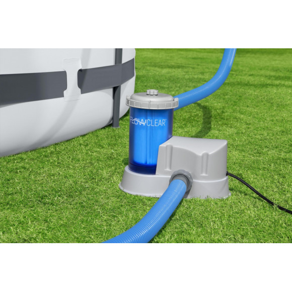 Filtrująca Pompa basenowa FlowClear BESTWAY 5678l/h + Wymienny filtr III