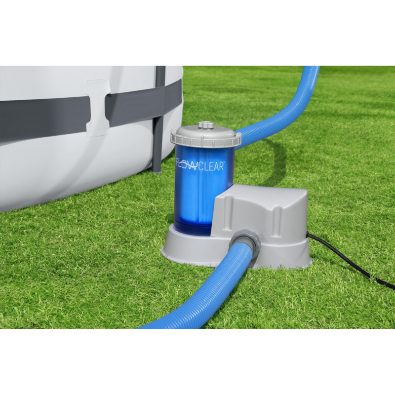 Filtrująca Pompa basenowa FlowClear BESTWAY 5678l/h + Wymienny filtr III