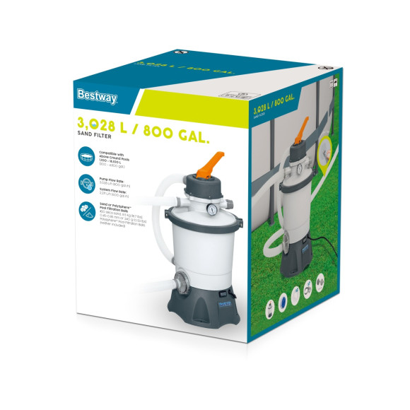 Pompa Piaskowa 800 gal BESTWAY Pompa Piaskowa 800 gal BESTWAY