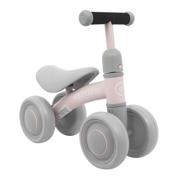 Pierwszy Rowerek biegowy PettyTrike dla dzieci Różowy 4-kołowy Jeździk SporTrike Pierwszy Rowerek biegowy PettyTrike dla dzieci Różowy 4-kołowy Jeździk SporTrike