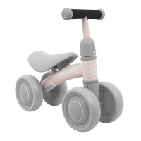 Pierwszy Rowerek biegowy PettyTrike dla dzieci Różowy 4-kołowy Jeździk SporTrike