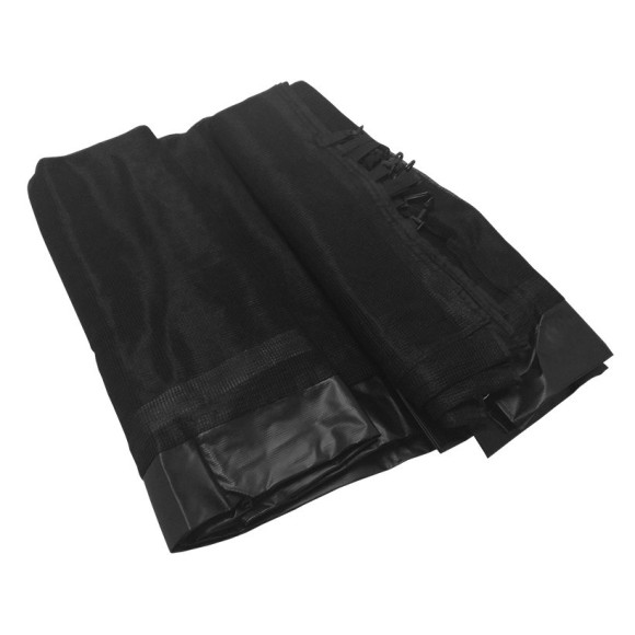 Siatka ochronna SkyRamiz Czarny do trampoliny ogrodowej 427cm/14FT 6 tuneli na słupki Siatka ochronna SkyRamiz Czarny do trampoliny ogrodowej 427cm/14FT 6 tuneli na słupki