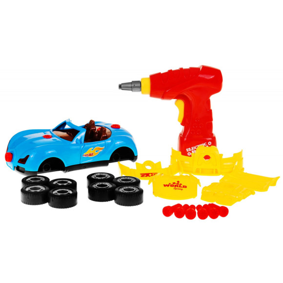 Skręcane Autko Wyścigówka Wkrętarka