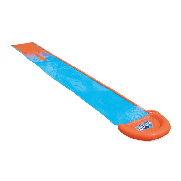 Ślizg wodny dla dzieci 3+ Pojedynczy tor 488cm BESTWAY + Łatka naprawcza Ślizg wodny dla dzieci 3+ Pojedynczy tor 488cm BESTWAY + Łatka naprawcza