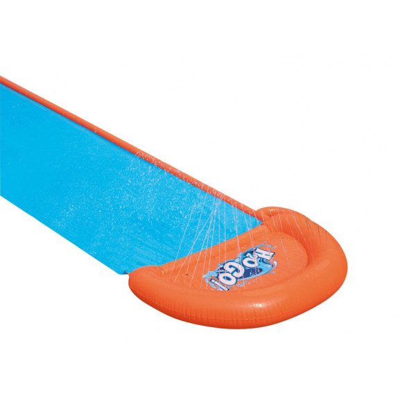 Ślizg wodny dla dzieci 3+ Pojedynczy tor 488cm BESTWAY + Łatka naprawcza Ślizg wodny dla dzieci 3+ Pojedynczy tor 488cm BESTWAY + Łatka naprawcza