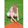 Ślizg wodny dla dzieci 3+ Pojedynczy tor 488cm BESTWAY + Łatka naprawcza Ślizg wodny dla dzieci 3+ Pojedynczy tor 488cm BESTWAY + Łatka naprawcza