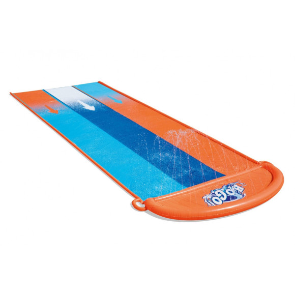 Ślizg wodny dla dzieci 3+ Potrójny tor 488cm BESTWAY + Łatka naprawcza Ślizg wodny dla dzieci 3+ Potrójny tor 488cm BESTWAY + Łatka naprawcza