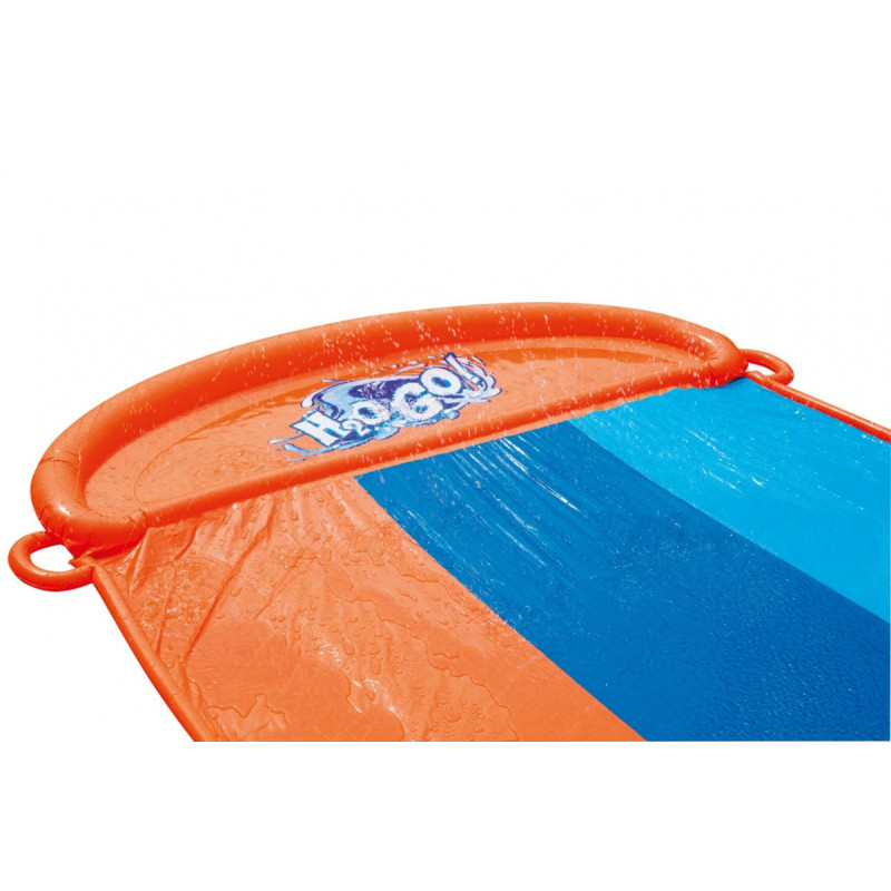 Ślizg wodny dla dzieci 3+ Potrójny tor 488cm BESTWAY + Łatka naprawcza