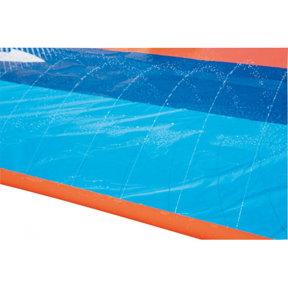 Ślizg wodny dla dzieci 3+ Potrójny tor 488cm BESTWAY + Łatka naprawcza Ślizg wodny dla dzieci 3+ Potrójny tor 488cm BESTWAY + Łatka naprawcza