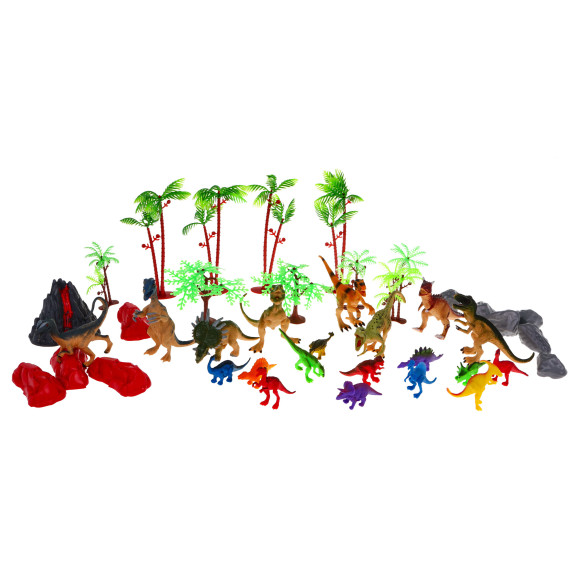 Zestaw figurek "Świat dinozaurów" dla dzieci 3+ Głowa dinozaura + mata krajobrazowa Zestaw figurek "Świat dinozaurów" dla dzieci 3+ Głowa dinozaura + mata krajobrazowa