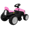 Traktor z Przyczepą Różowy Traktor z Przyczepą Różowy