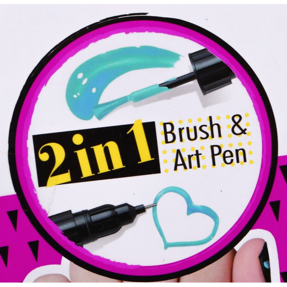 Zestaw do robienia paznokci dla dzieci 6+ Suszarka + pisaki do malowania + akcesoria