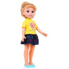 Duża Lalka do stylizacji dla dzieci 3+ blondynka + 2 Stroje + Grzebyk + Lusterko Duża Lalka do stylizacji dla dzieci 3+ blondynka + 2 Stroje + Grzebyk + Lusterko
