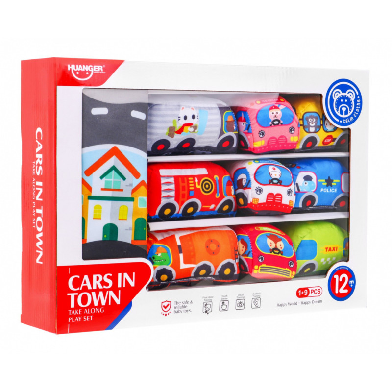 Zestaw Miekkich Autek + Mata