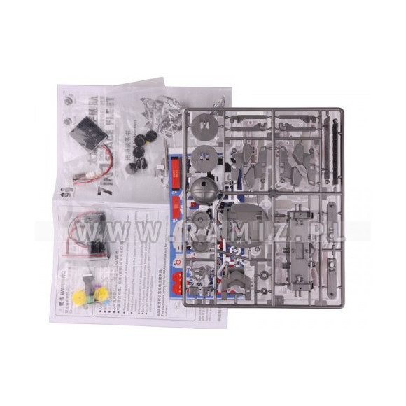 Zestaw Solarny 7w1 dla dzieci 10+ Kosmiczne modele + Panel słoneczny + Mikroakumulator