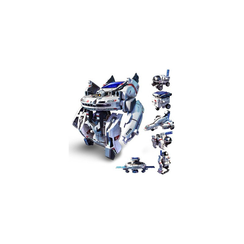 Zestaw Solarny 7w1 dla dzieci 10+ Kosmiczne modele + Panel słoneczny + Mikroakumulator