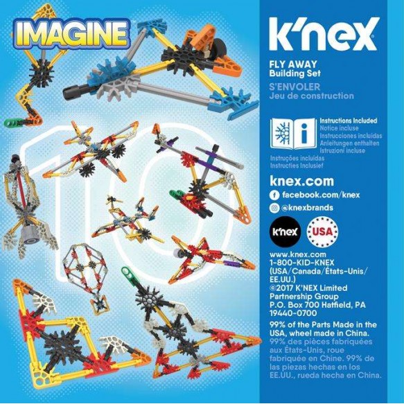 K'nex Imagine pojazdy latające - zestaw konstrukcyjny