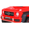Mercedes G63 AMG Autko na akumulator Czerwony + Pilot + 6 kół EVA + Wolny Start + MP3 LED