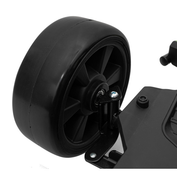 Gokart Fast 3 Drift na akumulator dla dzieci Biały + Funkcja driftu + Silniki 2x150W + Radio LED + Pasy