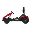 Gokart Fast 3 Drift na akumulator dla dzieci Czerwony + Funkcja driftu + Silniki 2x150W + Radio LED + Pasy