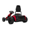 Gokart Fast 3 Drift na akumulator dla dzieci Czerwony + Funkcja driftu + Silniki 2x150W + Radio LED + Pasy