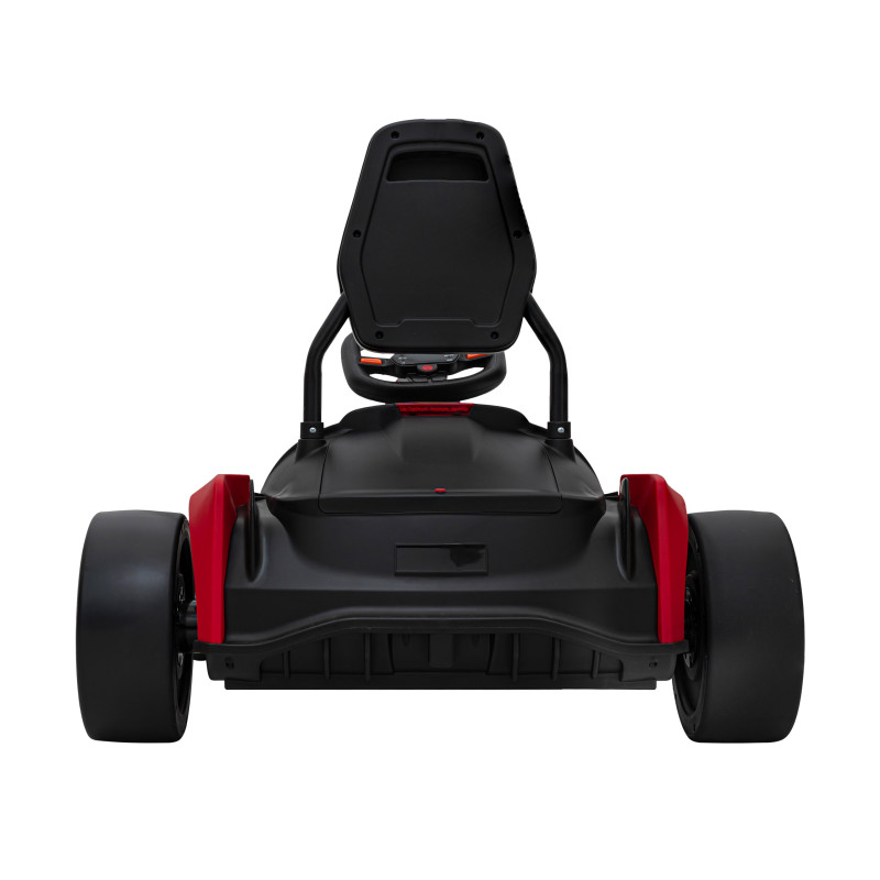 Gokart Fast 3 Drift na akumulator dla dzieci Czerwony + Funkcja driftu + Silniki 2x150W + Radio LED + Pasy