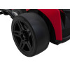 Gokart Fast 3 Drift na akumulator dla dzieci Czerwony + Funkcja driftu + Silniki 2x150W + Radio LED + Pasy