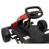 Gokart Fast 3 Drift na akumulator dla dzieci Czerwony + Funkcja driftu + Silniki 2x150W + Radio LED + Pasy