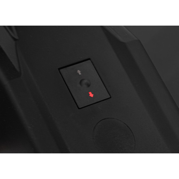 Gokart Fast 3 Drift na akumulator dla dzieci Czerwony + Funkcja driftu + Silniki 2x150W + Radio LED + Pasy