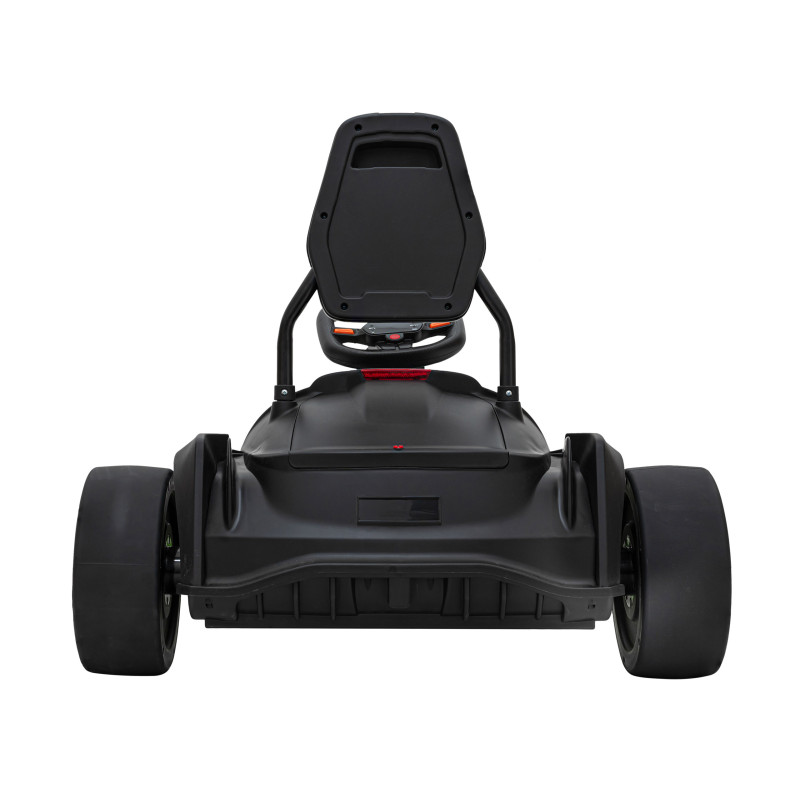 Gokart Fast 3 Drift na akumulator dla dzieci Czarny + Funkcja driftu + Silniki 2x150W + Radio LED + Pasy
