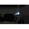 Toyota Hilux na akumulator dla dzieci Biały + Napęd 4x4 + Pilot + 2 bagażniki + Radio MP3 + LED