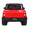Toyota Hilux na akumulator dla dzieci Czerwony + Napęd 4x4 + Pilot + 2 bagażniki + Radio MP3 + LED